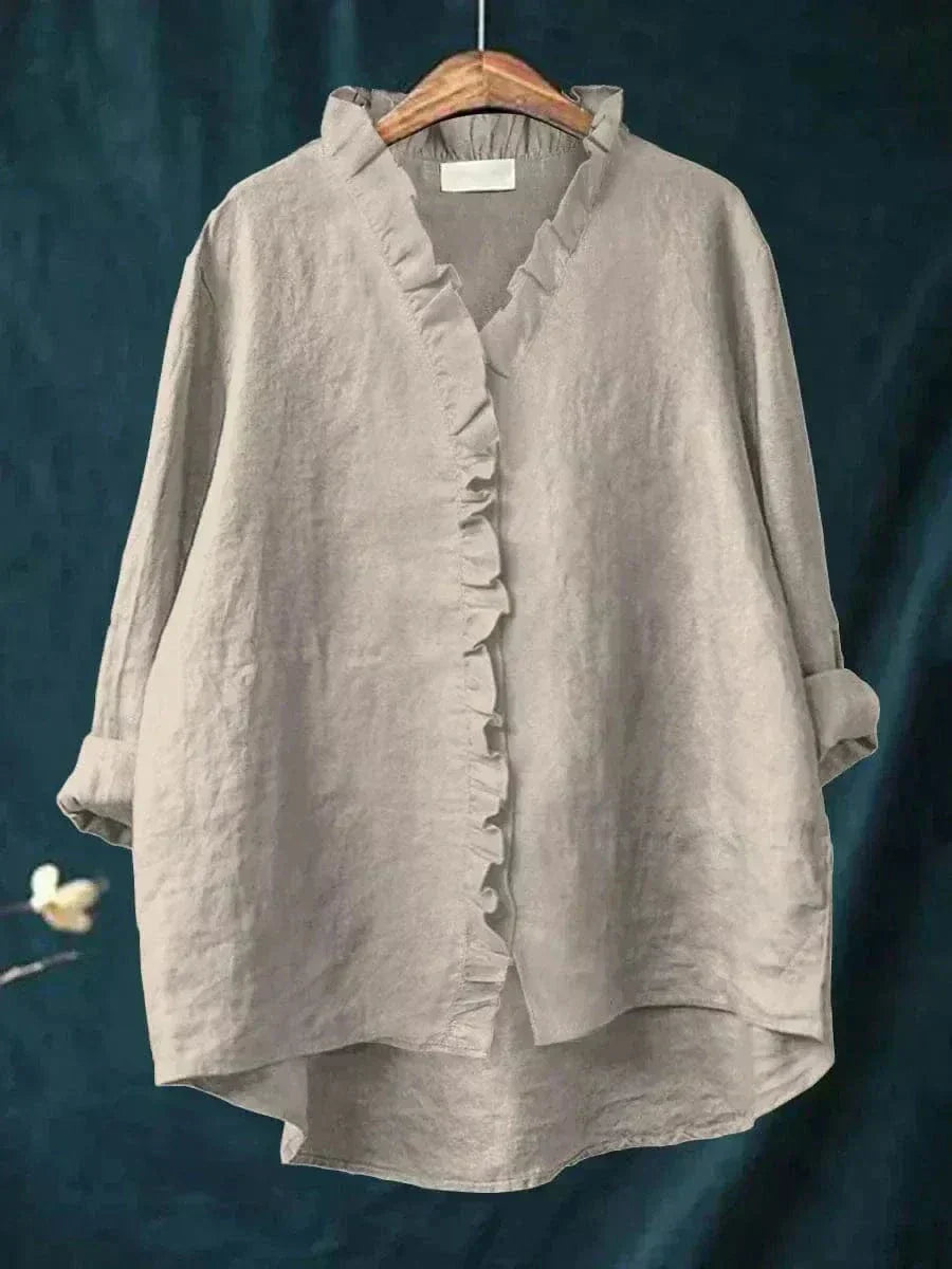 Blusa in lino Eline