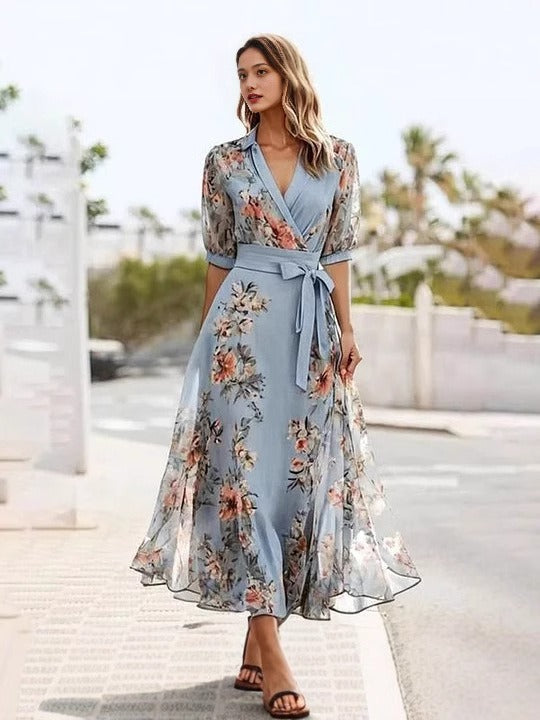 Victoria | Abito elegante con Scollo a V