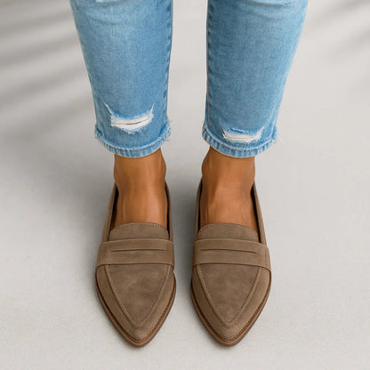 Annalise - Mocassini casual con punta afilada per donna
