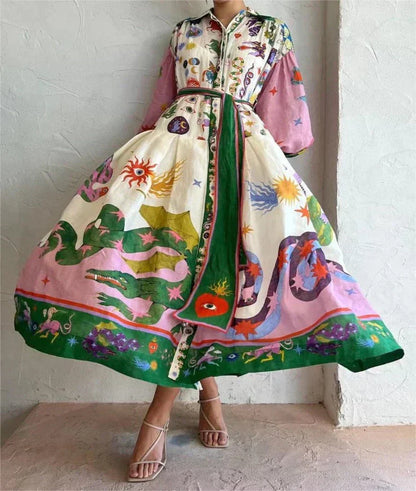 Celia | Abito maxi elegante