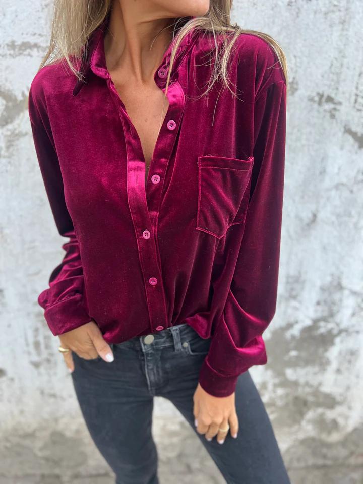 Kaya - Elegante Blusa di Terciopelo