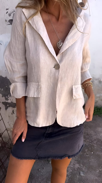 Elise | Blazer Leggero di Ispirazione Retrò
