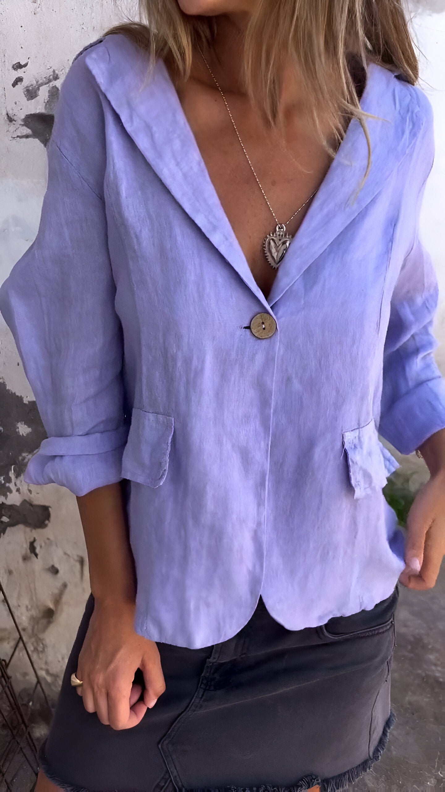 Elise | Blazer Leggero di Ispirazione Retrò