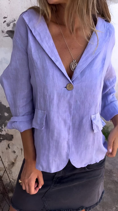 Elise | Blazer Leggero di Ispirazione Retrò