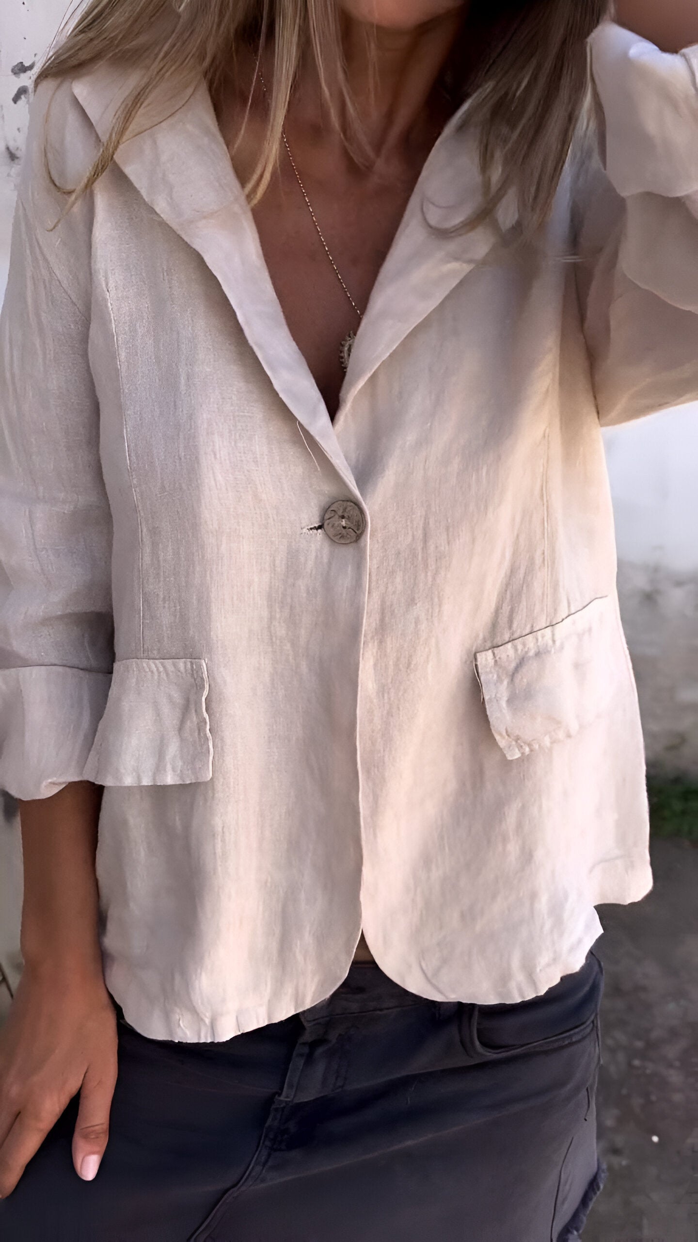 Elise | Blazer Leggero di Ispirazione Retrò