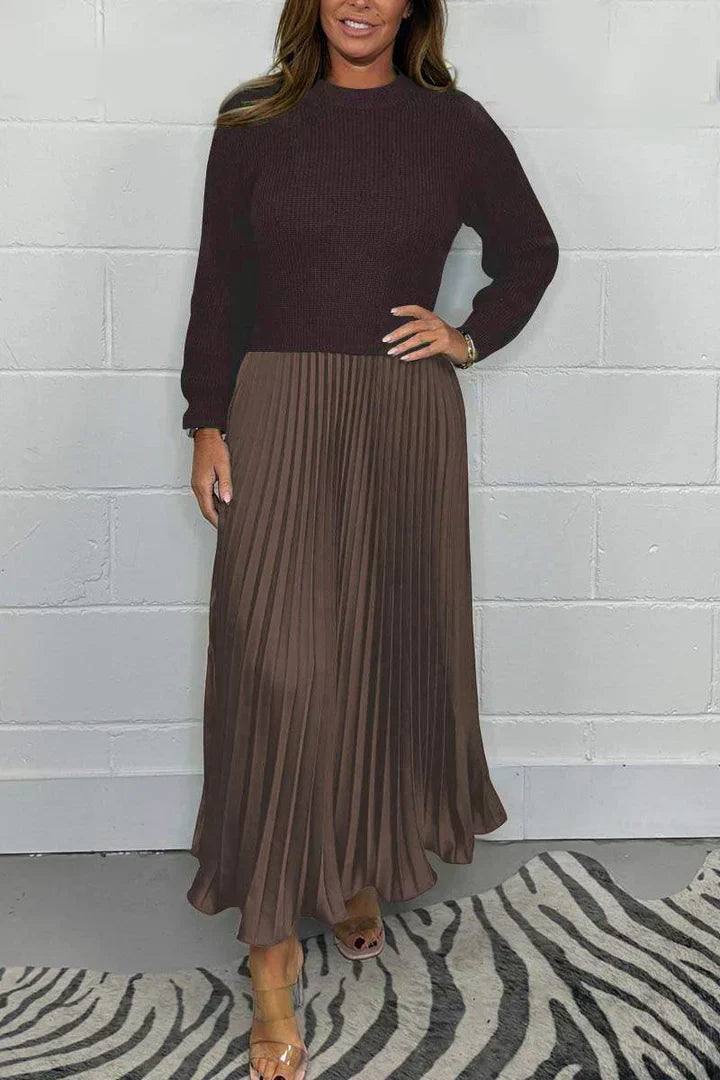 Claire | Elegante abito maglione 2 in 1