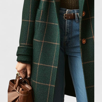 Fiona – Cappotto classico a quadri