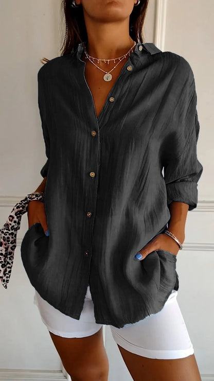 Sasha | Camicia elegante con Stile Plissettato