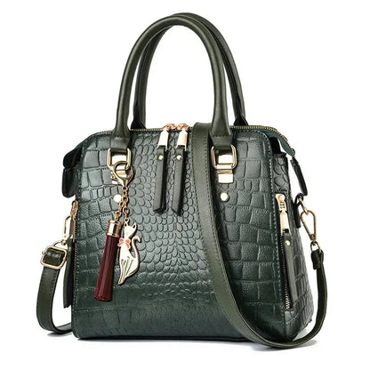 Belen | Borsa in Pelle di Coccodrillo di Lusso