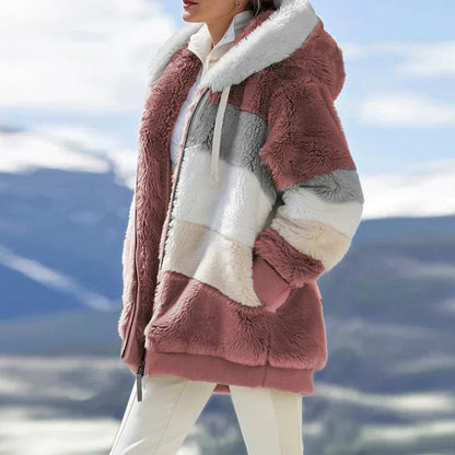 Alexa | Giacca invernale con cappuccio e Zip
