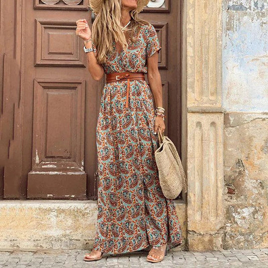 Giselle – Abito maxi Ibiza (Incluye Cintura)