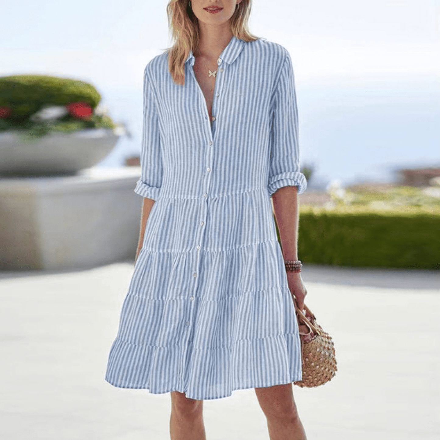 Lolita™ | Abito a righe Fresco