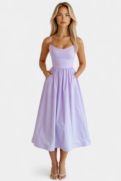 Marvelle Abito midi Flowy Senza maniche