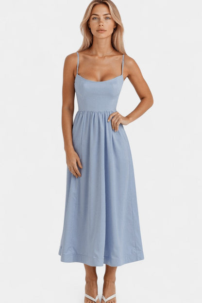 Marvelle Abito midi Flowy Senza maniche