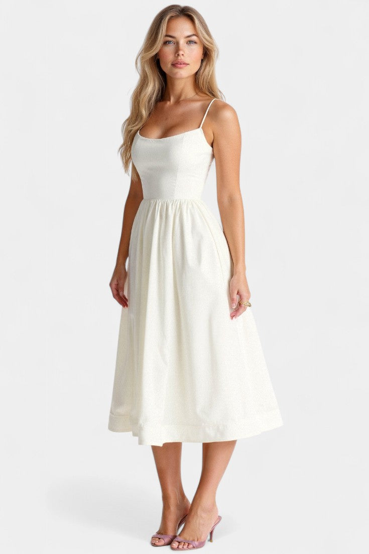 Marvelle Abito midi Flowy Senza maniche