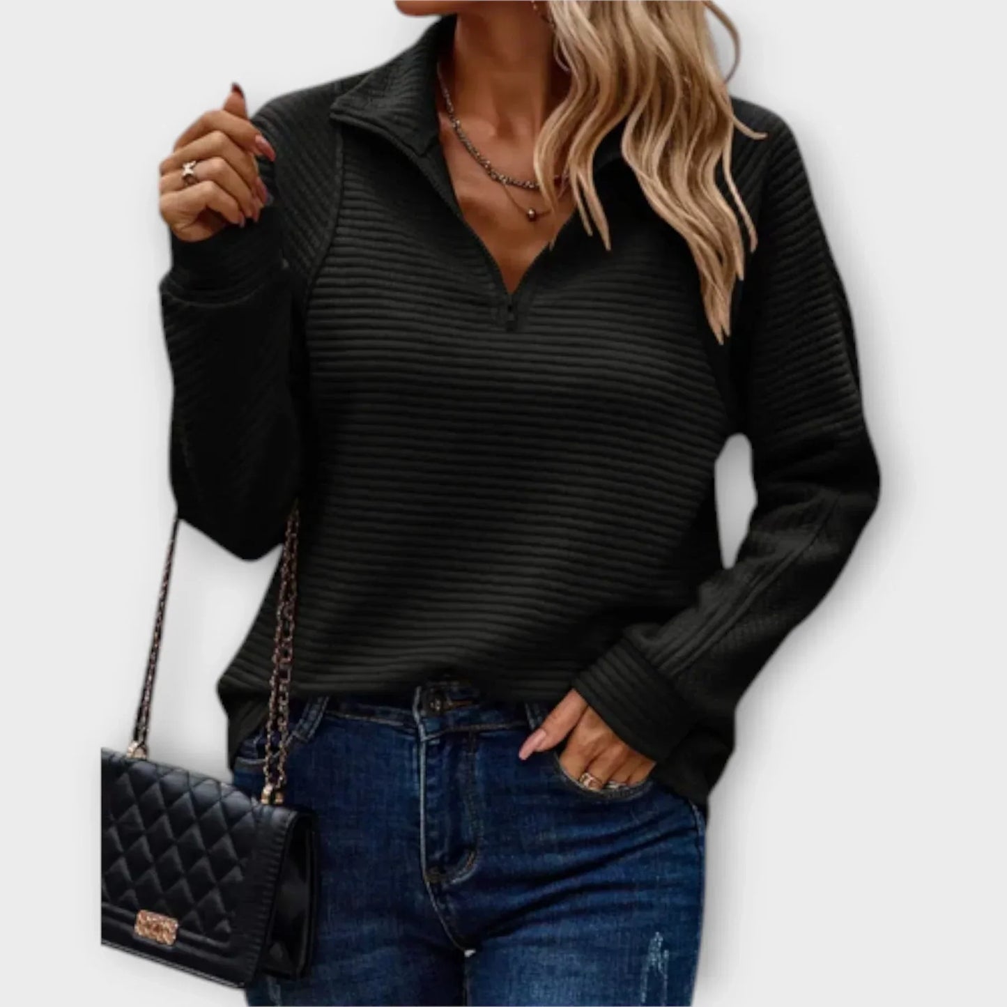 Seren – Maglione mezza zip