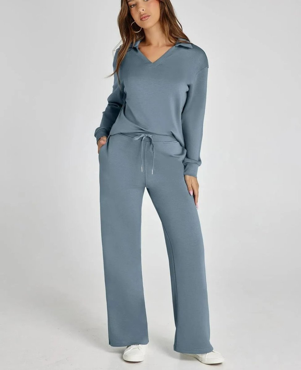 Dora | Set Casual a maniche lunghe di Due pezzi