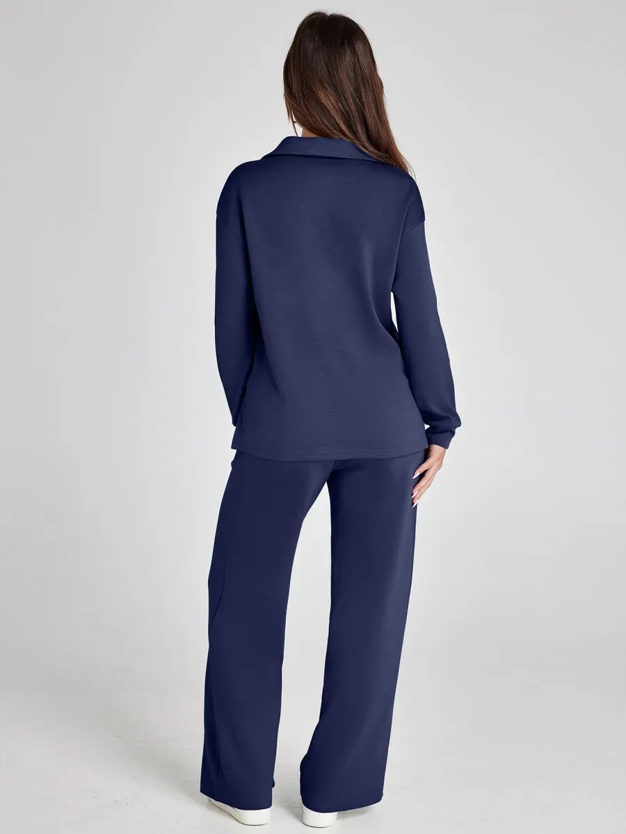 Dora | Set Casual a maniche lunghe in Due pezzi