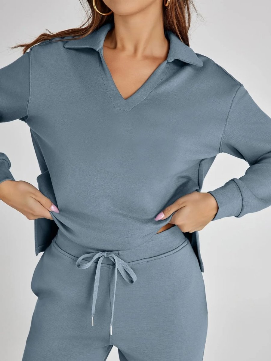 Dora | Set Casual a maniche lunghe in Due pezzi