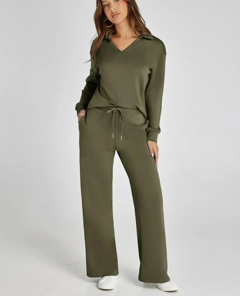 Dora | Set Casual a maniche lunghe di Due pezzi