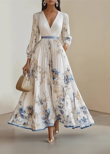 Katie | Abito Maxi Floreale Elegante
