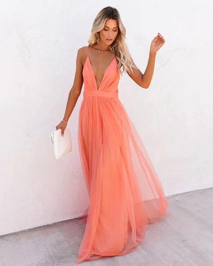 SERENA – ABITO MAXI CREPÚSCULO SUSURRANTE