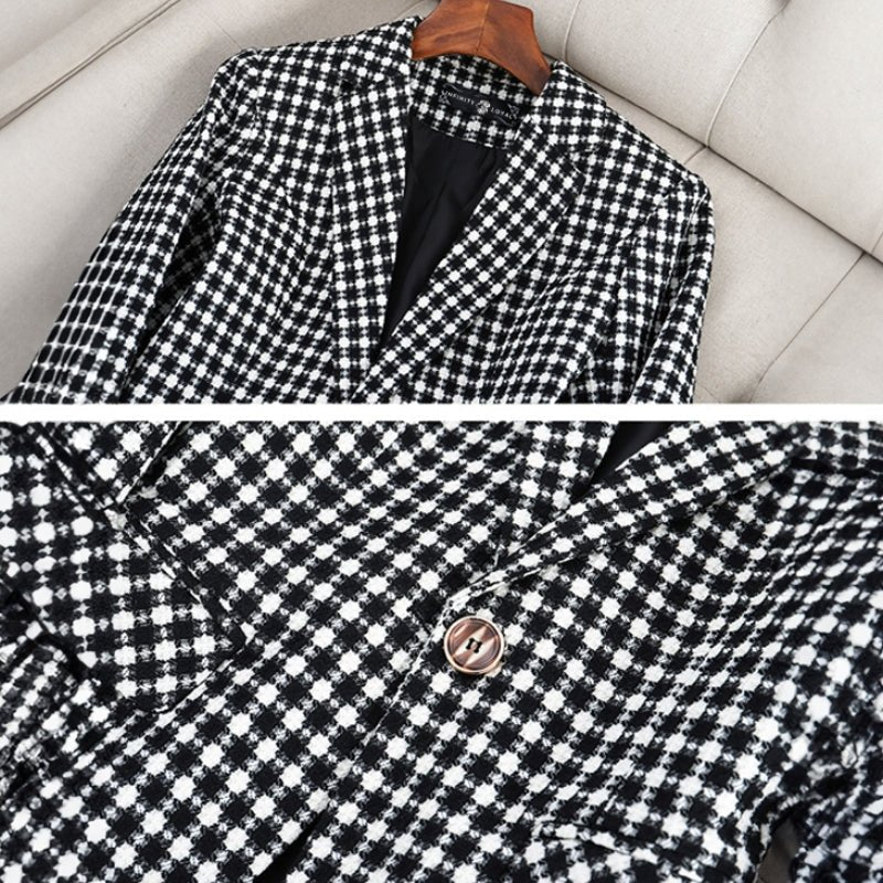 BLAZER CLASSICO ANNEMIEKE A QUADRI