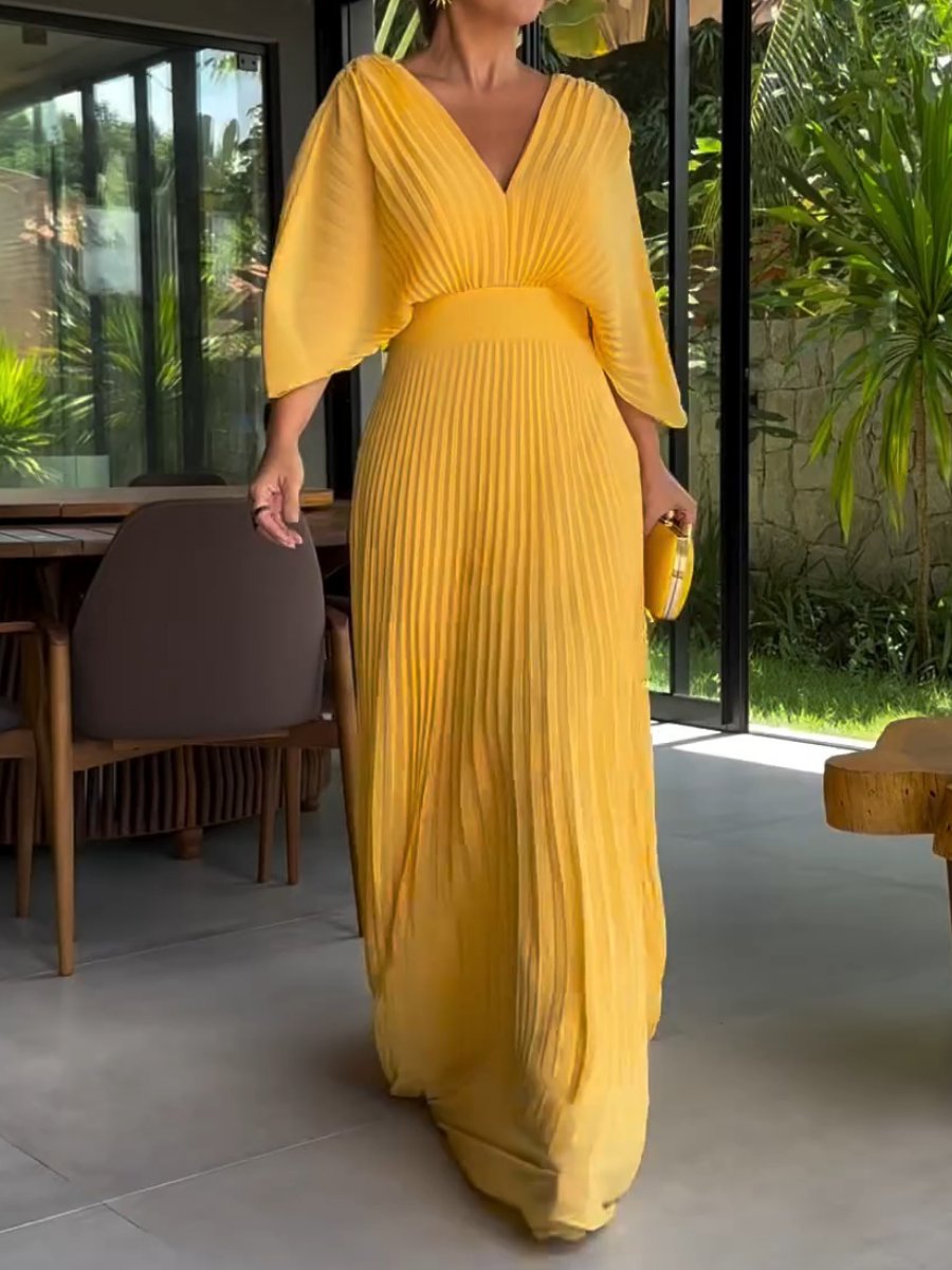 Sassa - Abito Maxi di Scollo a V