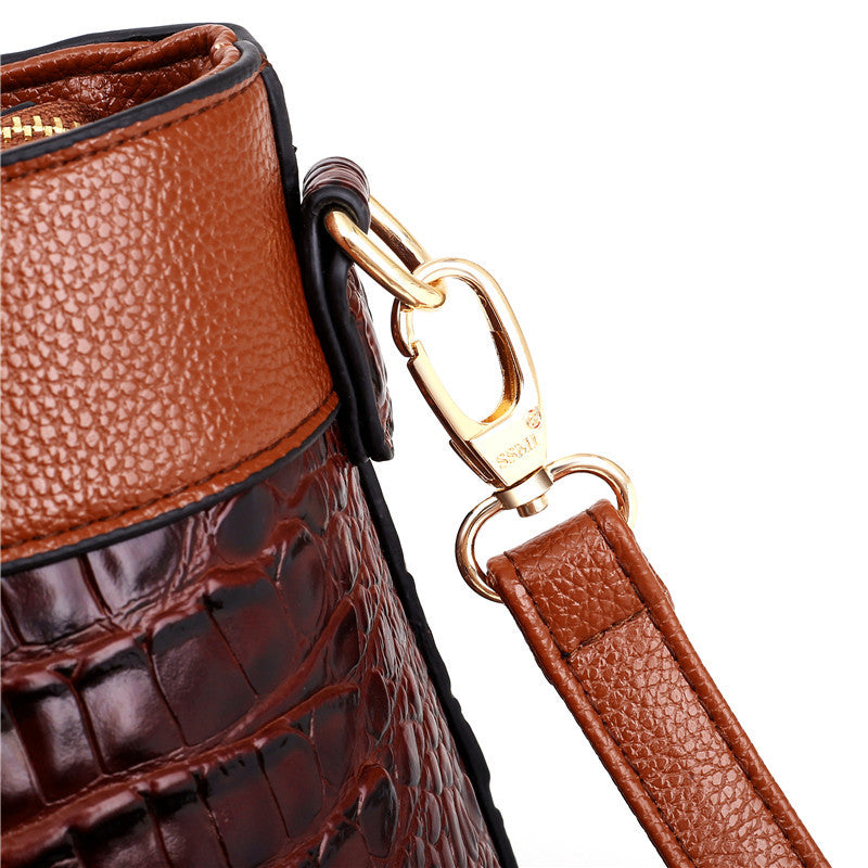 Alfrida | Borsa Elegante con raffinata stampa effetto rilievo di coccodrillo