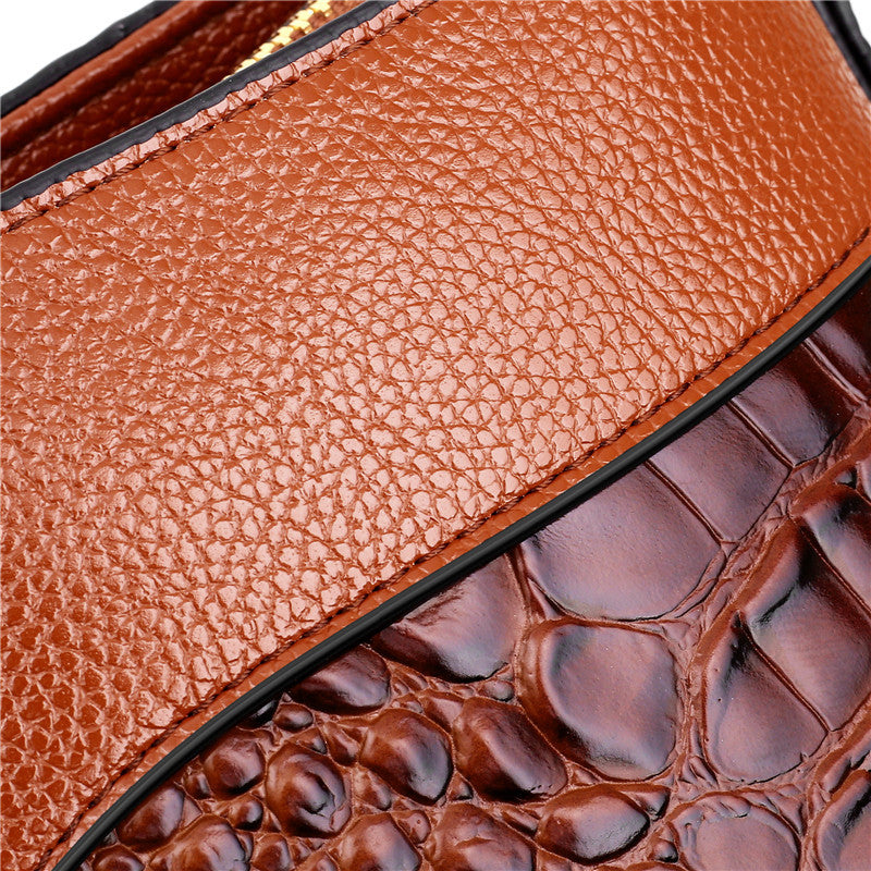 Alfrida | Borsa Elegante con raffinata stampa effetto rilievo di coccodrillo