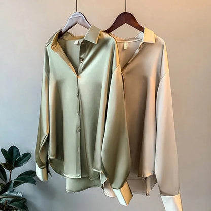 Camila - Camicia di Satin