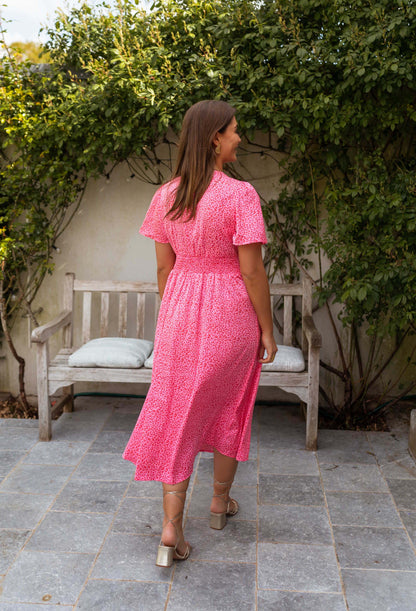 Rosanna™ | L'Abito Midi Leopardato