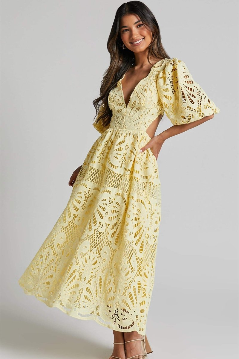 Tess | Abito in pizzo