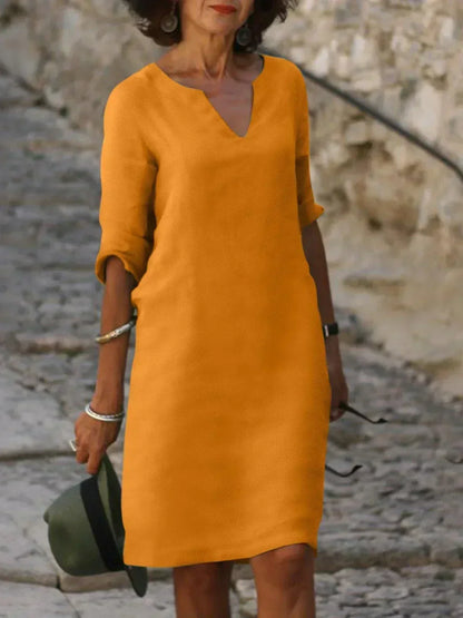 Josette | Abito elegante con scollo a V