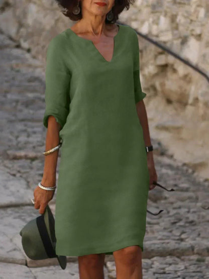 Josette | Abito elegante con scollo a V
