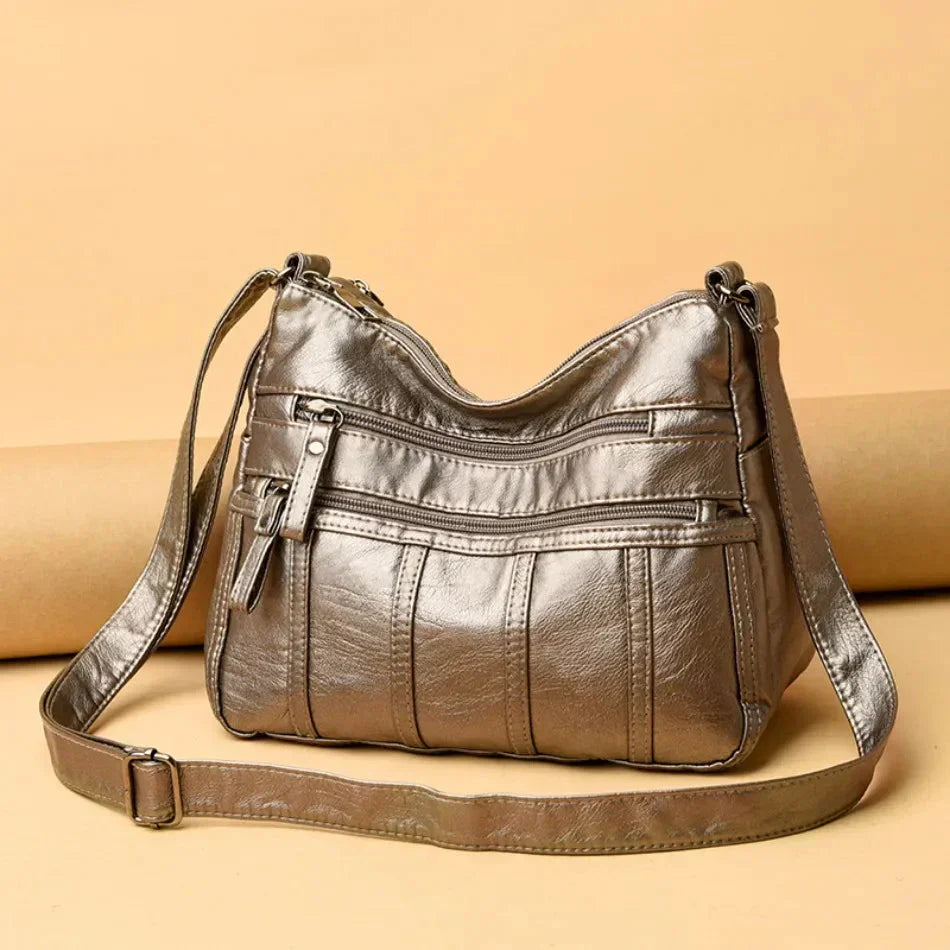 Nina – Borsa a Tracolla in Pelle Morbida