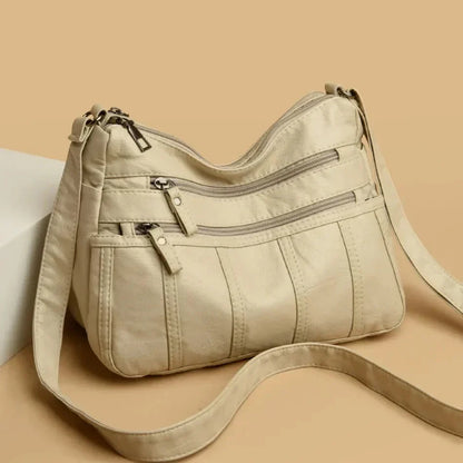 Nina – Borsa a Tracolla in Pelle Morbida