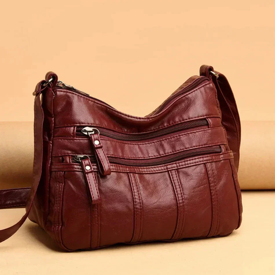 Oriana | Borsa in PU di Lusso con Tasche Multistrato