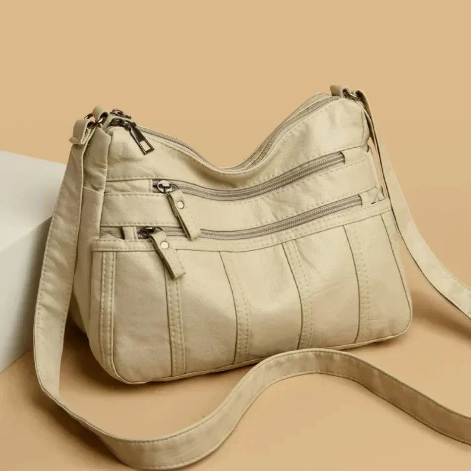 Oriana | Borsa in PU di Lusso con Tasche Multistrato