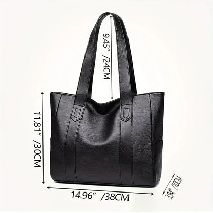 Xanthe | Borsa tote Vegana Classica di Grande capacità