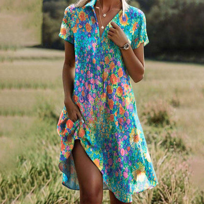 Patricia | Abito Midi di Stile Boho