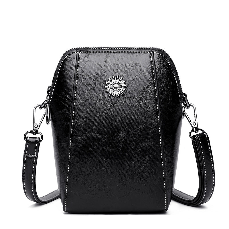 Viena - Mini Borsa di Mano Compatto di Colore tinta unita