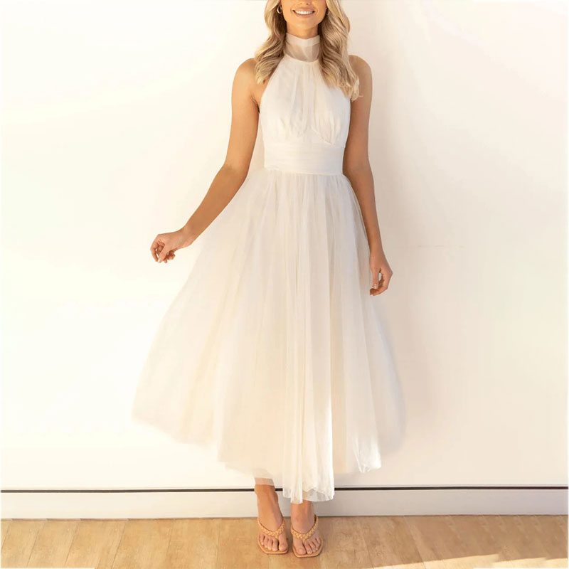 Jennifer | Abito di Tendencia con Collo Alto Aria