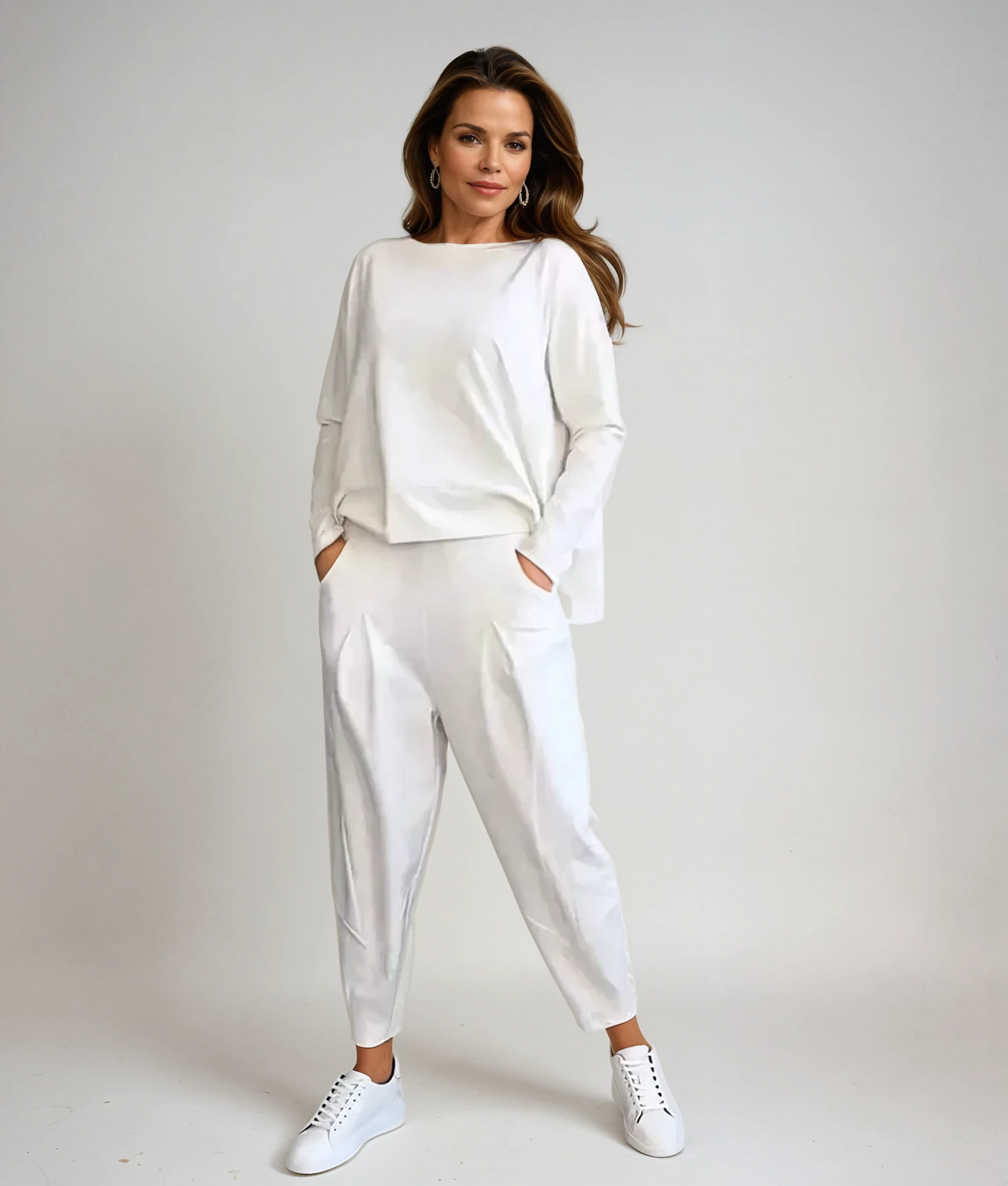 MAELYS – SET DI COTONE COMODO DI DUE PEZZI