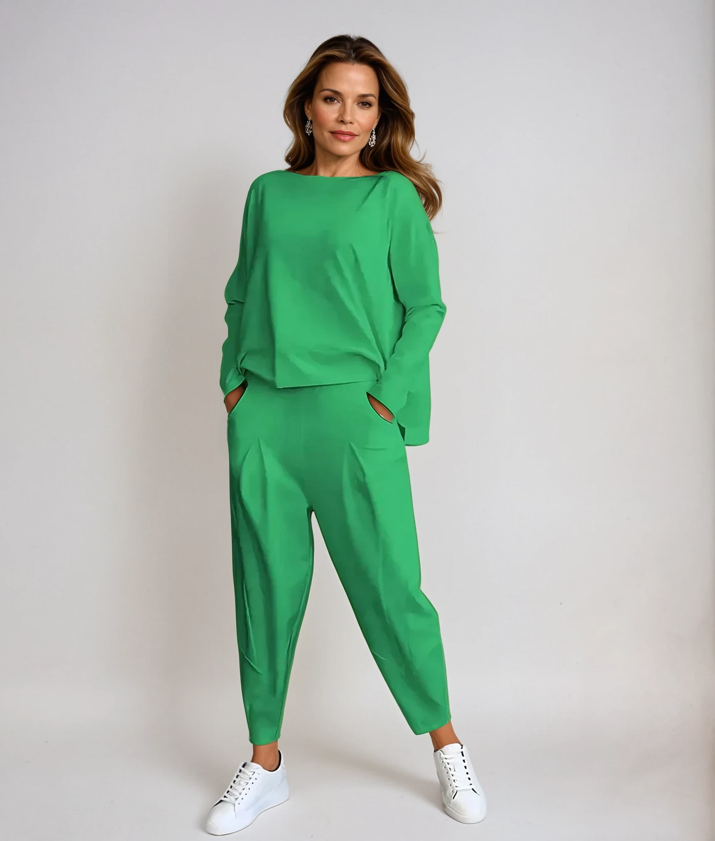 MAELYS – SET DI COTONE COMODO DI DUE PEZZI