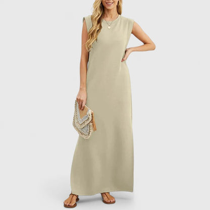 BELA – ABITO MAXI SENZA MANICHE ELEGANTE