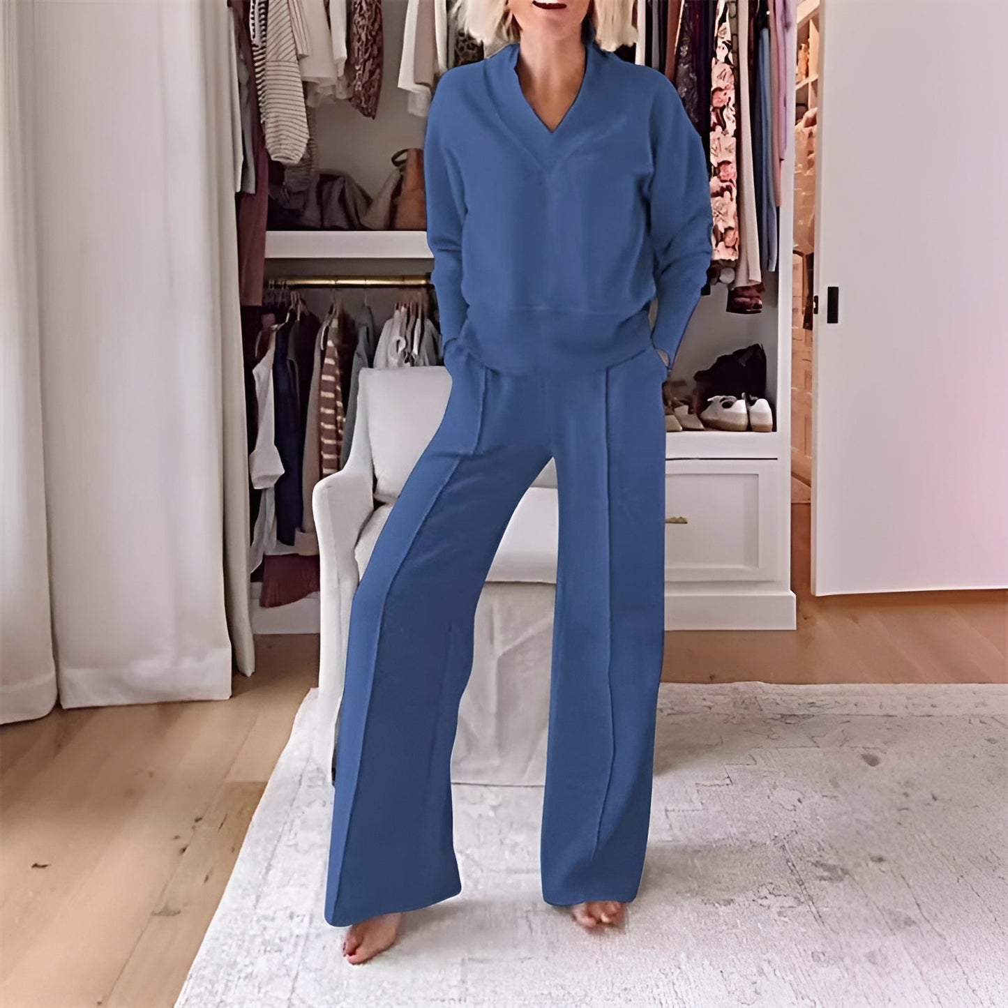Amelia™ - Set Deportivo Comodo di Due pezzi
