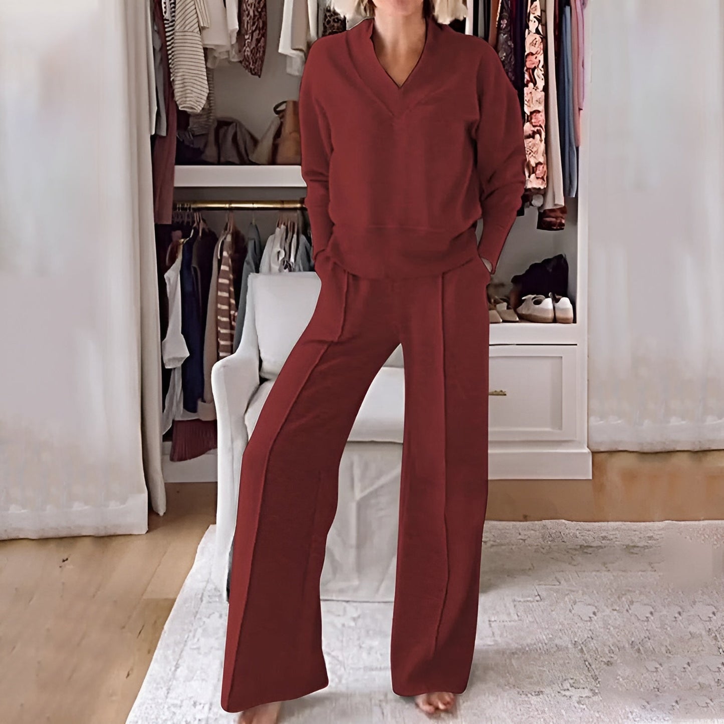 TAHLINA – SET DUE PEZZI ELEGANTE E COMODO