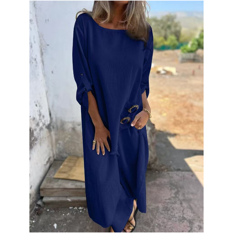 Everly – Elegante Completo due pezzi in cotone e lino