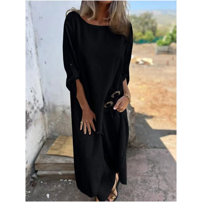 HEATHER – ABITO MAXI RILASSATO E OVERSIZED